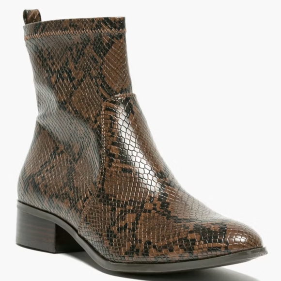 brown snakeskin ankle boots | ALDO - Picture 5 of 6
